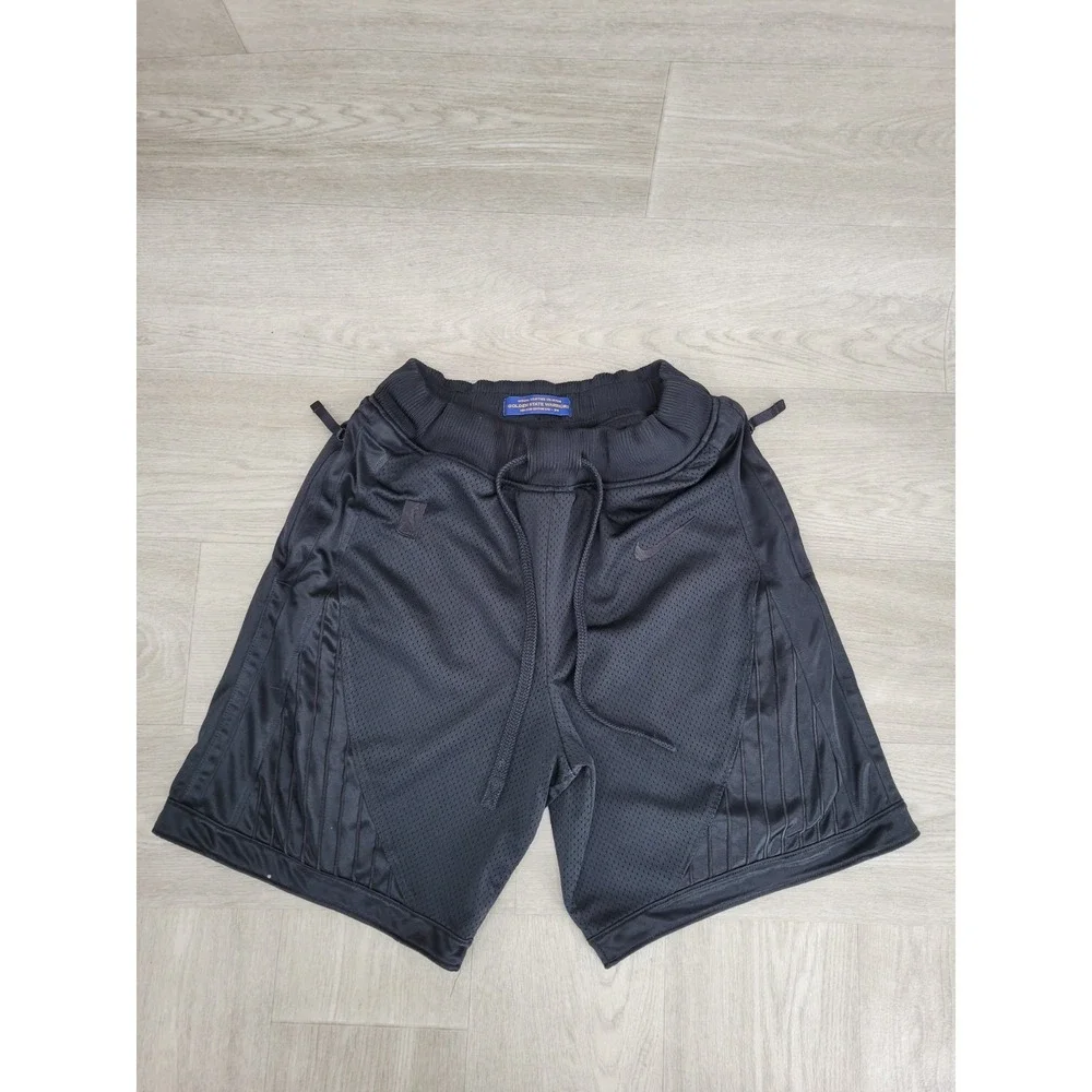 Nike Golden State Warriors NBA Basketball Shorts Men's Small Black 2018-2019
